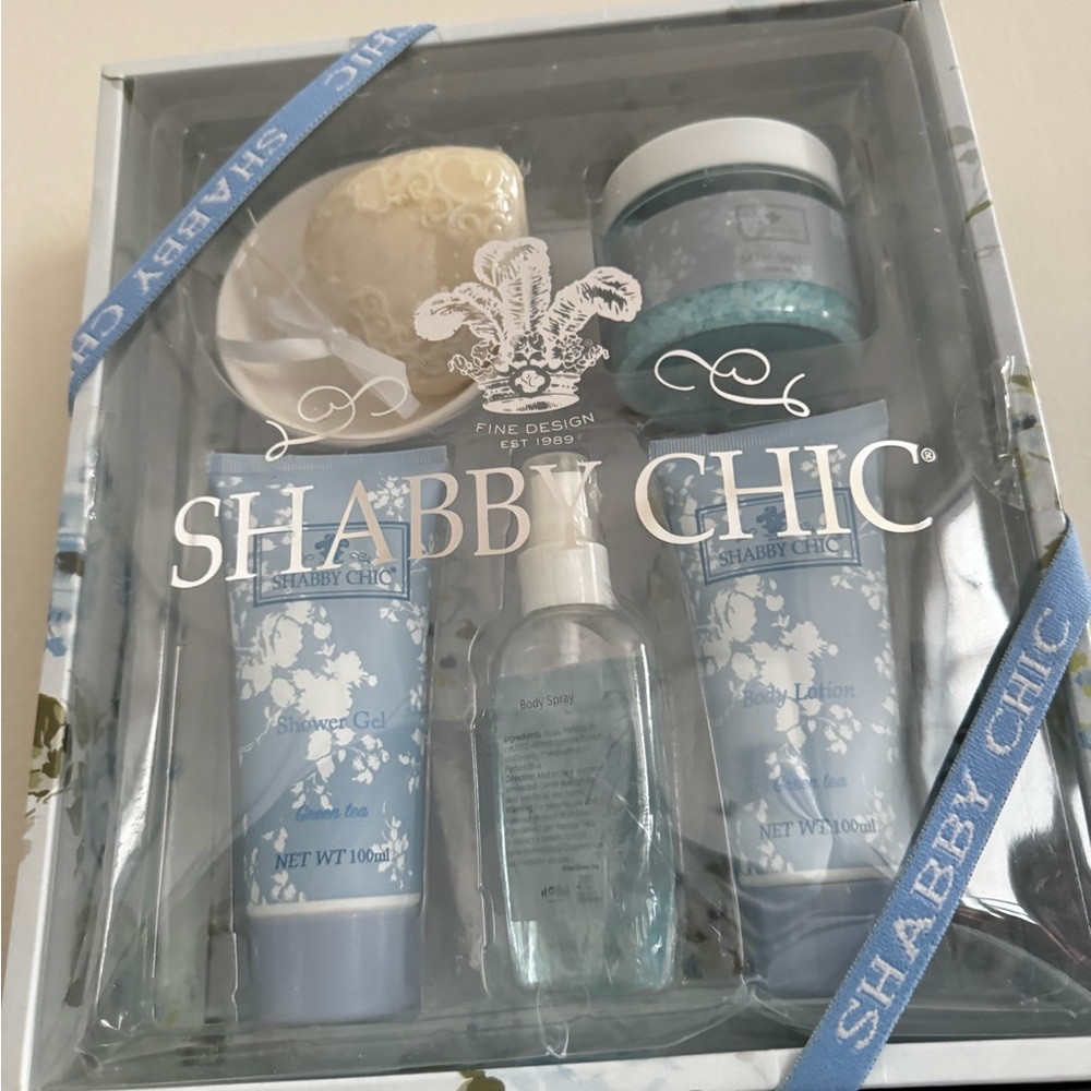 Shabby Chic Blue Body Wash Collection